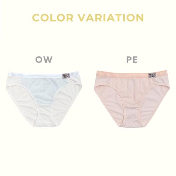 ルシアン PEACH JOHN×LECIEN ペアショーツ ドット NEW BASIC ティーン ピーチジョン PJコラボ パンツ ノーマルショーツ 下着