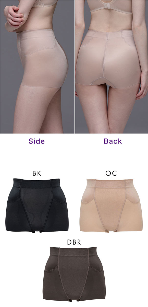 ルシアン はいて実感 下半身のお悩み解決 浮き輪肉撃退 パンツ ガードル ショート丈 M･L･LL 補正下着 ソフト LECIEN