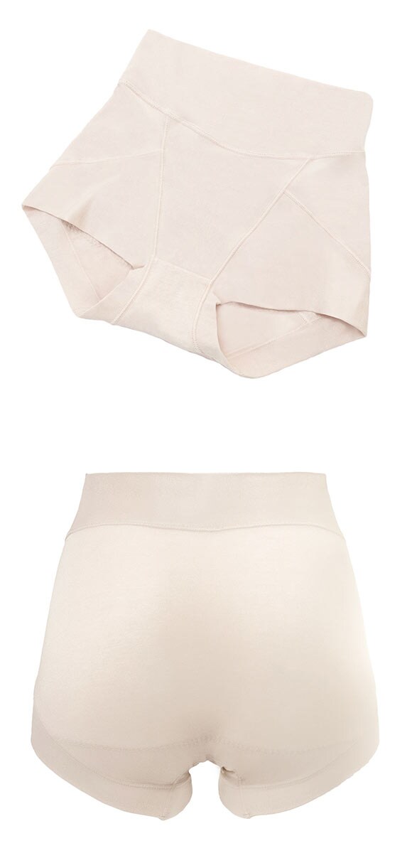 ゆきねえ 365綿混モアらく すっぽりショーツ S-5L おなかおさえ 超らくちん おしりすっぽり 吸汗速乾 ブラデリス 大きいサイズ