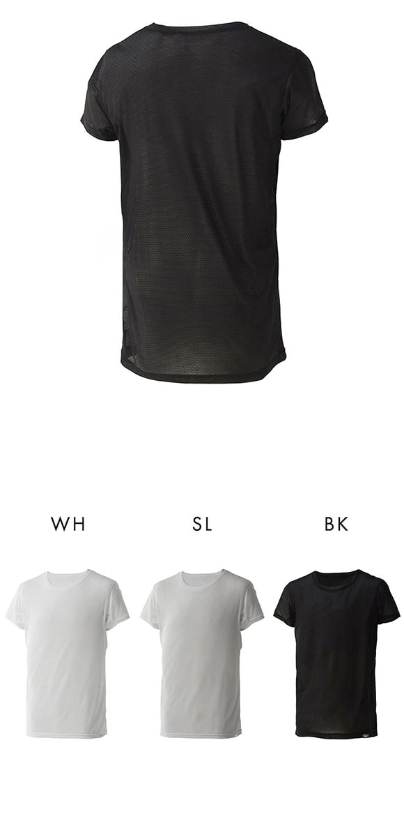 ミズノ MIZUNO カルエアー クルーネック 半袖 メッシュ インナーシャツ メンズ ドライエアロフロー搭載 吸汗速乾 汗対策 Tシャツ