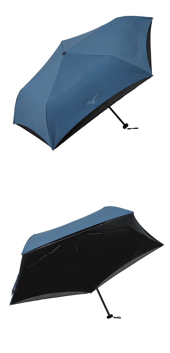 ミズノ -20 UMBRELLA 日傘 折り畳み傘 晴雨兼用 マイナス20℃ 遮熱性 UVカット率100％ 遮光率100％ 日焼け対策 ユニセックス