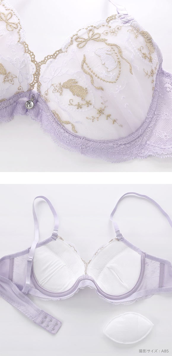 エレガント ロマンティックバニー メンズ体型用ブラジャー メンズブラ MTF GID FTM トランスジェンダー LGBT 男ブラ Elegante