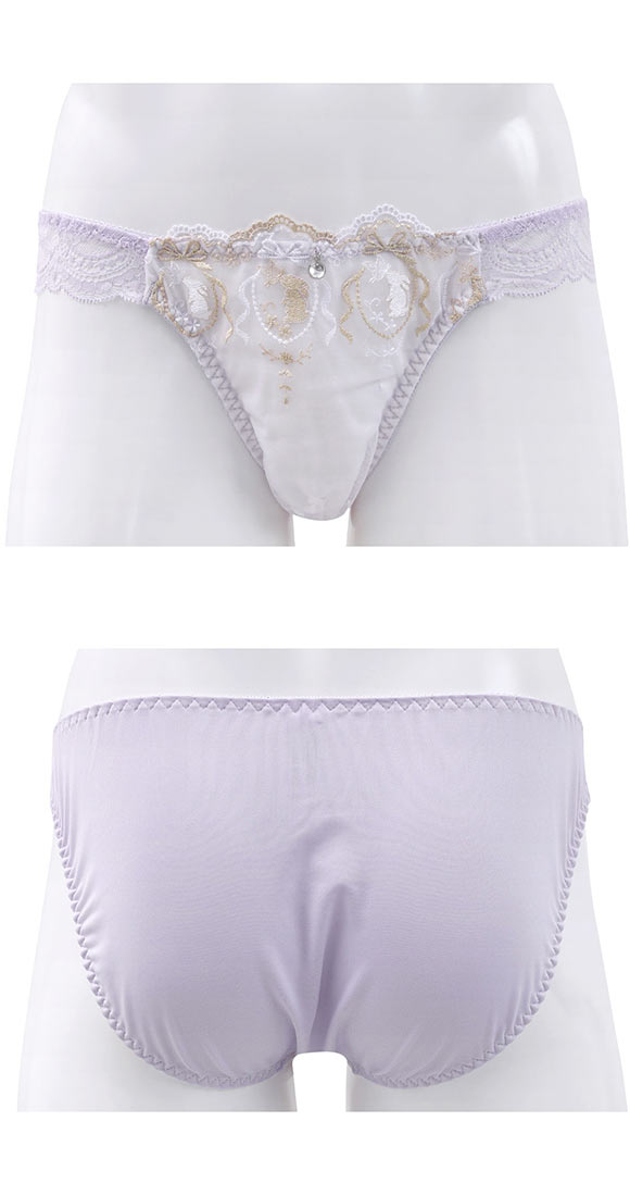 エレガント ロマンティックバニー メンズ体型用ショーツ M-4L 大きいサイズ MTF GID FTM トランスジェンダー LGBT Elegante