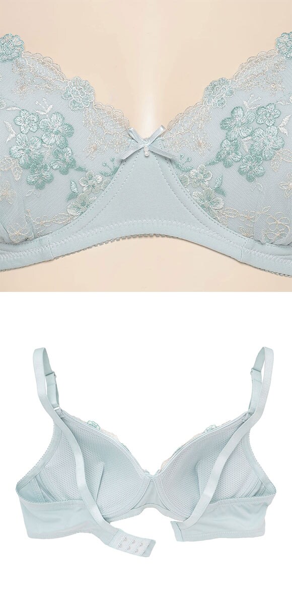 アツギ イーセレクト e-select ノンワイヤー 自然な丸みのシームレスカップブラ ATSUGI