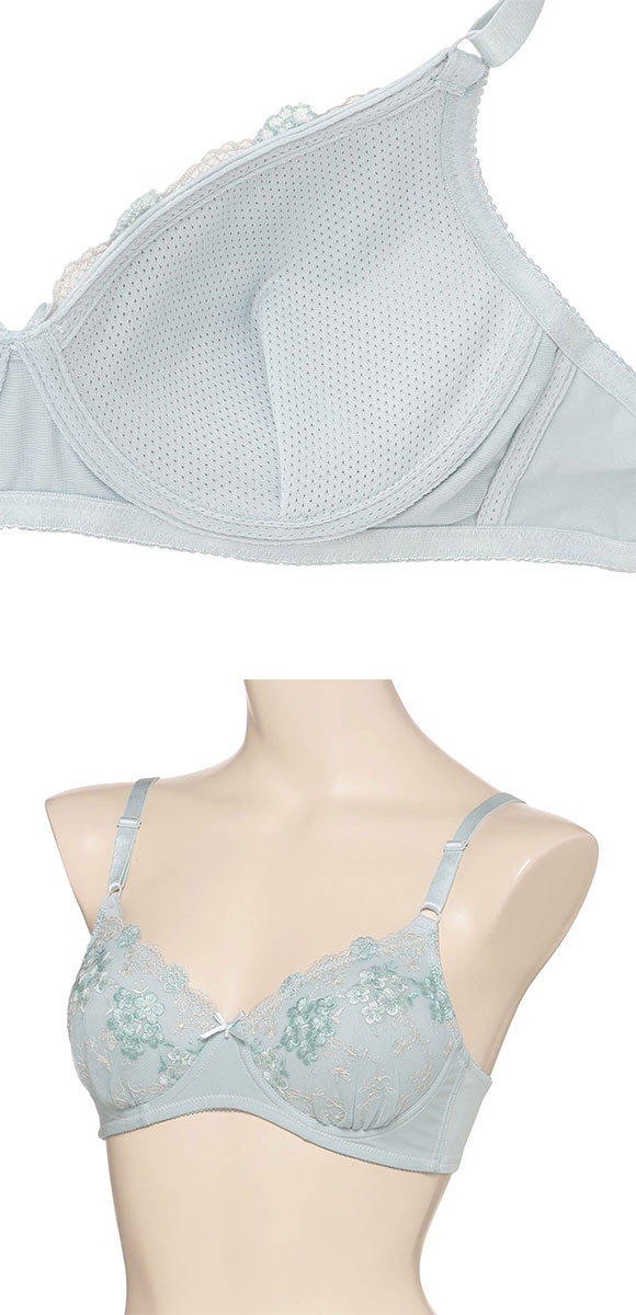 アツギ イーセレクト e-select ノンワイヤー 自然な丸みのシームレスカップブラ ATSUGI