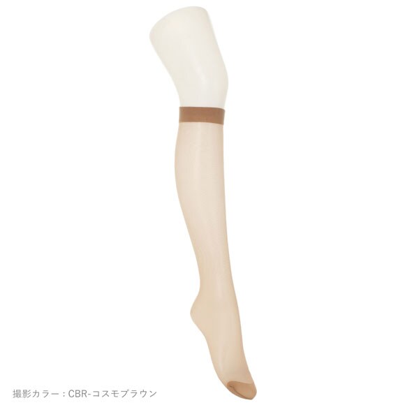 アツギ スリムライン ひざ下丈 ショートストッキング 口ゴムゆったりタイプ ATSUGI