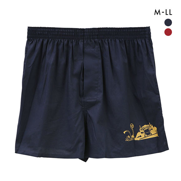 ア*ラ様 ③NEW‼︎☆本場琉球泡盛【於茂登】★トランクス☆L コムサメン（洋品） 【高嶋ちぢみ】日本製/あじさい柄楊柳