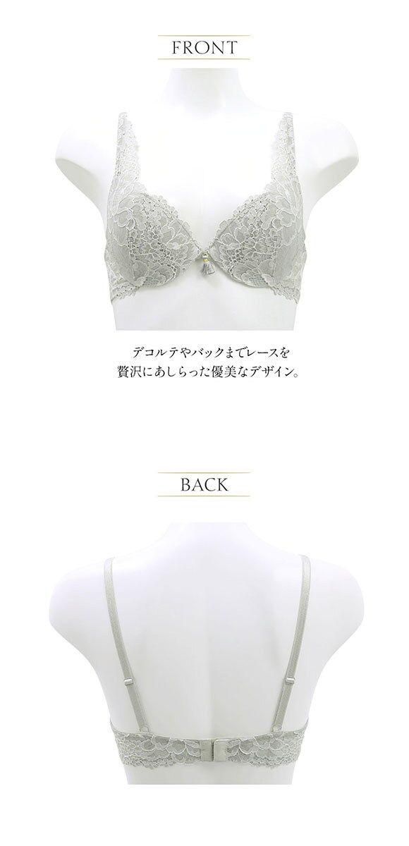 アンブラ ANNEBRA GLITZY デコルテレース ブラジャー BCDEFG 大きいサイズ 単品