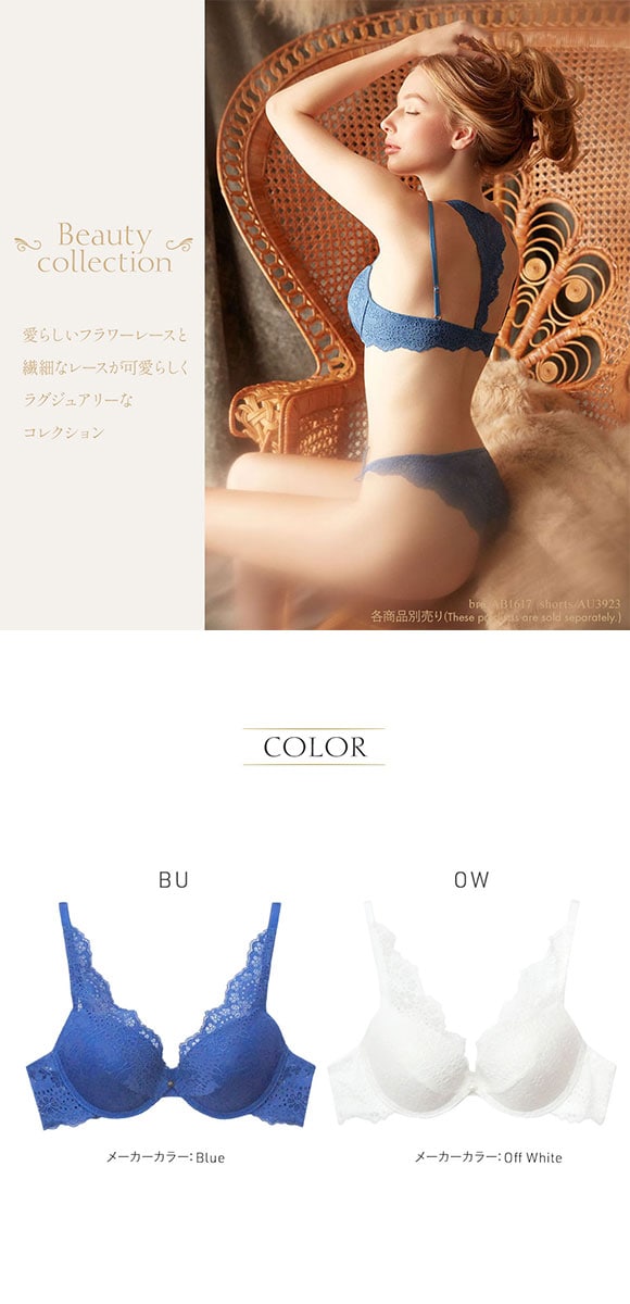 アンブラ ANNEBRA Beauty ブラジャー デコルテレース 単品