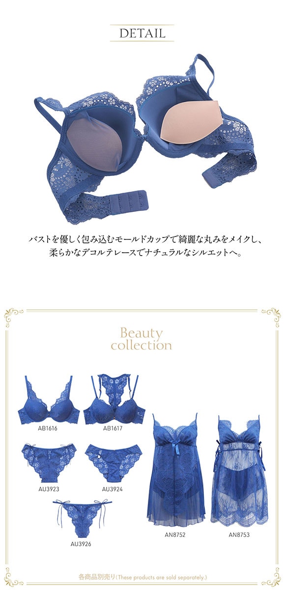 アンブラ ANNEBRA Beauty ブラジャー デコルテレース 単品