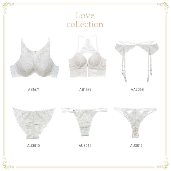 アンブラ ANNEBRA Love ロングブラジャー 単品 セクシー ランジェリー インポート プレゼント 彼女 下着 海外