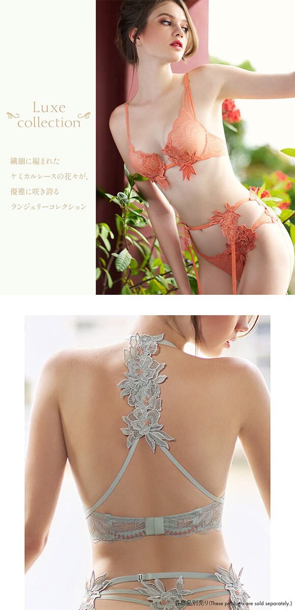 アンブラ Luxe バックデザイン2WAY ロングブラジャー 大きいサイズ ANNEBRA