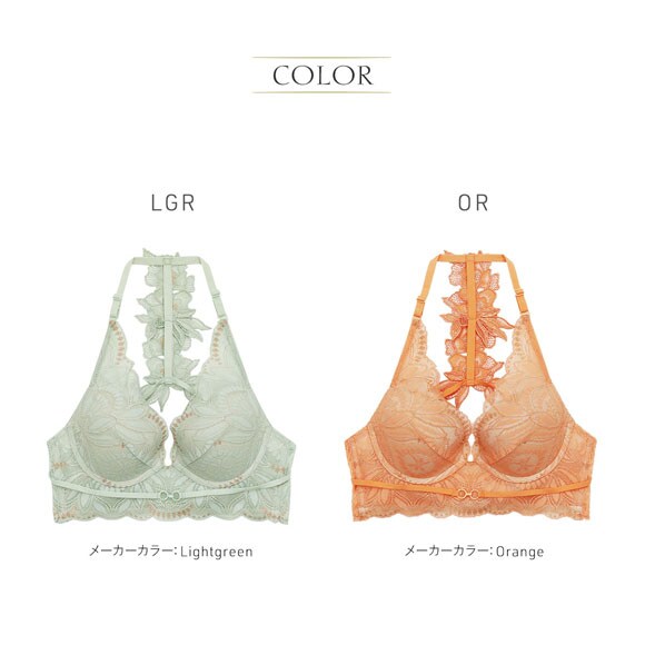 アンブラ Luxe バックデザイン2WAY ロングブラジャー 大きいサイズ ANNEBRA