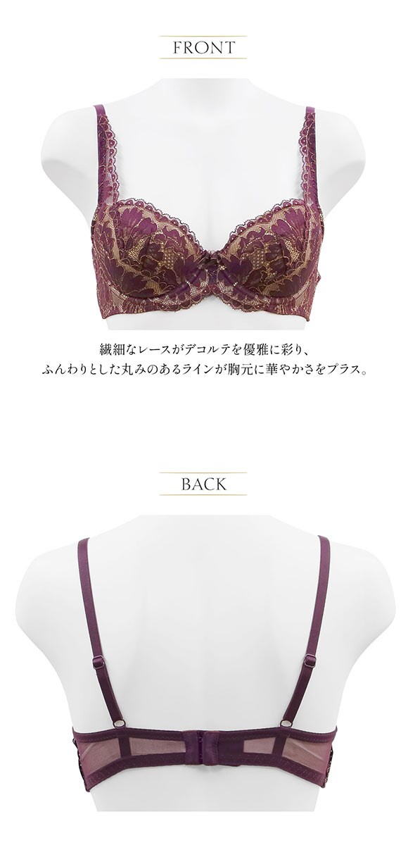 アンブラ Harmony in Bloom デコルテメイクブラジャー 大きいサイズ ANNEBRA