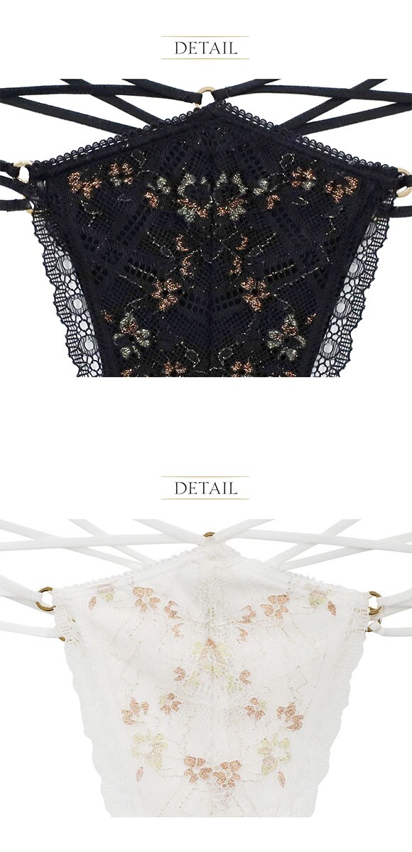 アンブラ Grace ストリングデザインショーツ ANNEBRA