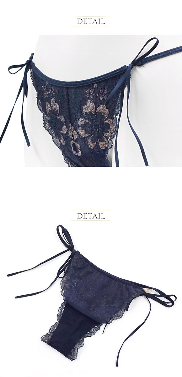 アンブラ Waltz サイドリボンレースソング Tバック Tショーツ 大きいサイズ ANNEBRA