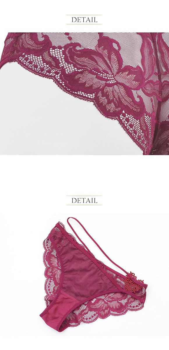 アンブラ In Your Heart アシンメトリー レースショーツ ノーマルショーツ ハート バックレース 大きいサイズ セクシー ANNEBRA