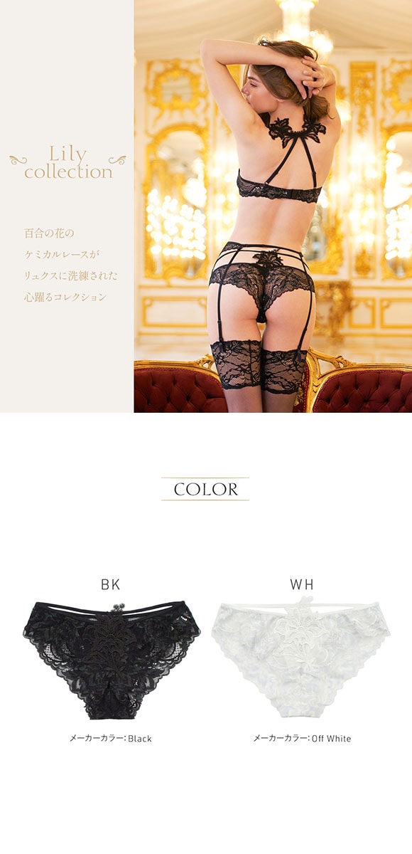 アンブラ ANNEBRA Lily フロントモチーフ デザインショーツ 単品