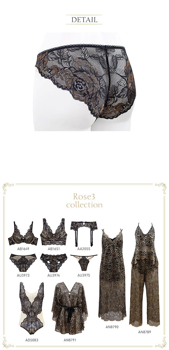 アンブラ ANNEBRA Rose3 ショーツ 単品 バックレース