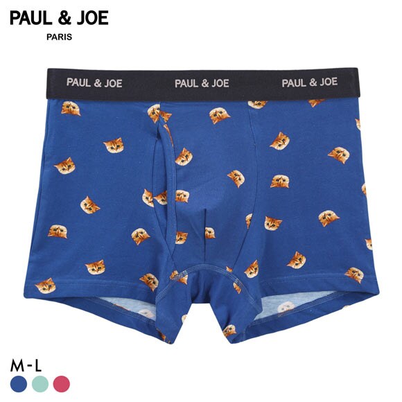 ポール ＆ ジョー PAUL & JOE ヌネット総柄 ボクサーパンツ メンズ 前あき アンダーウェア