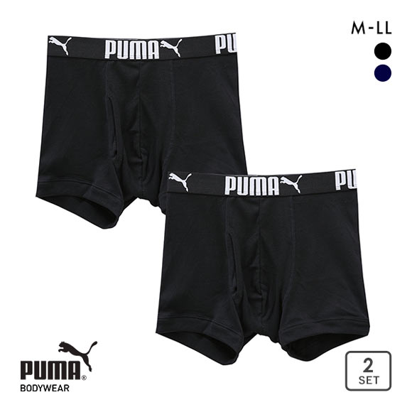 dショッピング |プーマ PUMA 2P ボクサーパンツ 2枚組 綿100％ メンズ