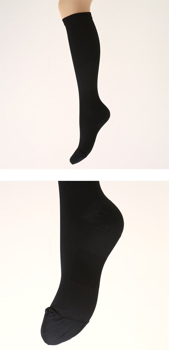 メディキュット MediQttO Dr.scholl おそとでメディキュット 着圧 ハイ ソックス 靴下 メディカル 22-24cm 23-25cm