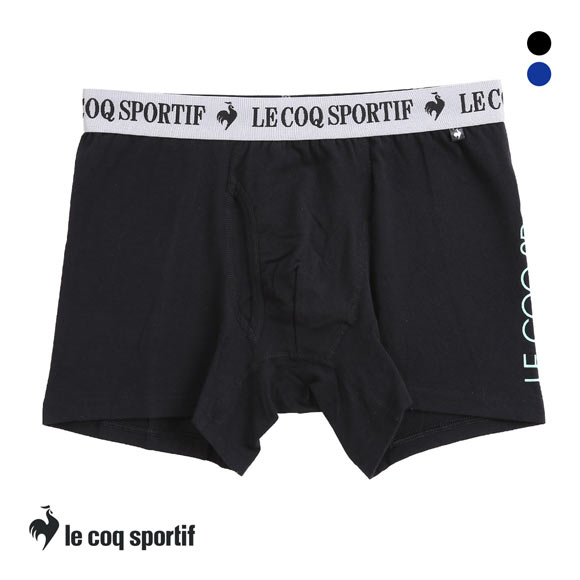 ルコックスポルティフ グラフィックロゴ ボクサーパンツ メンズ 前あき le coq sportif