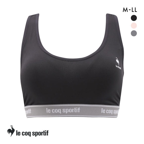 ルコックスポルティフ モールドカップ ノンワイヤー ブラジャー ハーフトップ レディース le coq sportif