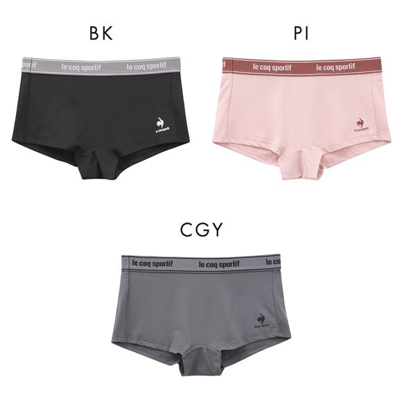 ルコックスポルティフ 1分丈 ショーツ レディース ボクサータイプ le coq sportif