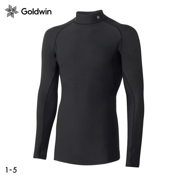 ゴールドウイン C3fit 光電子ウォーム ハイネック ロングスリーブ 長袖 メンズ スポーツ Goldwin シースリーフィット