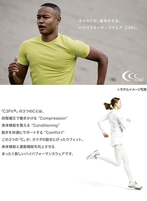ゴールドウイン C3fit フォーカスサポート ロングタイツ レディース Goldwin