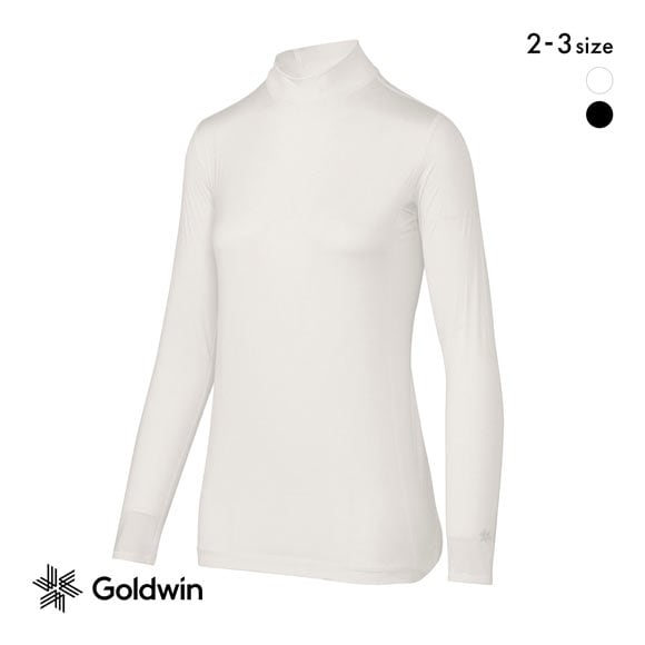ゴールドウイン C3fit クーリング モックネック ロングスリーブ シャツ レディース スポーツ 持続涼感 Goldwin