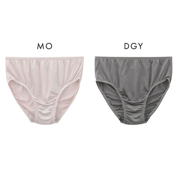 マリーネ シルク100％ ニット スタンダード ショーツ 深め ハイウエスト MALYNE