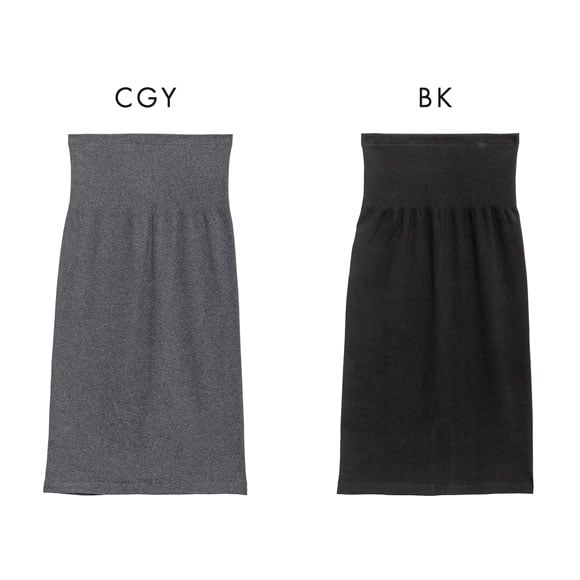 犬印 INUJIRUSHI マタニティ らくちんあったかシームレススカート 産前-産後 マタニティウェア ロングスカート タイトスカート