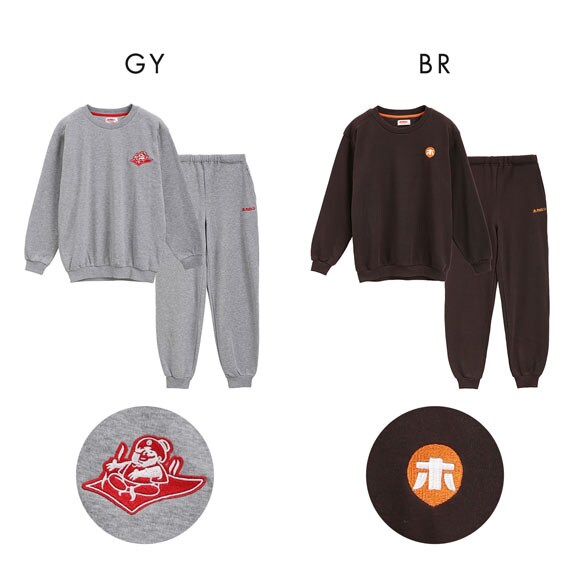 着るホカロン メンズ ルームウェア パジャマ 裏シャギー 長袖 上下セット 紳士 M L