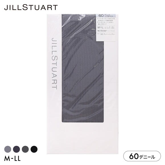 ジルスチュアート 60デニール リブタイツ レディース レッグウェア JILL STUART