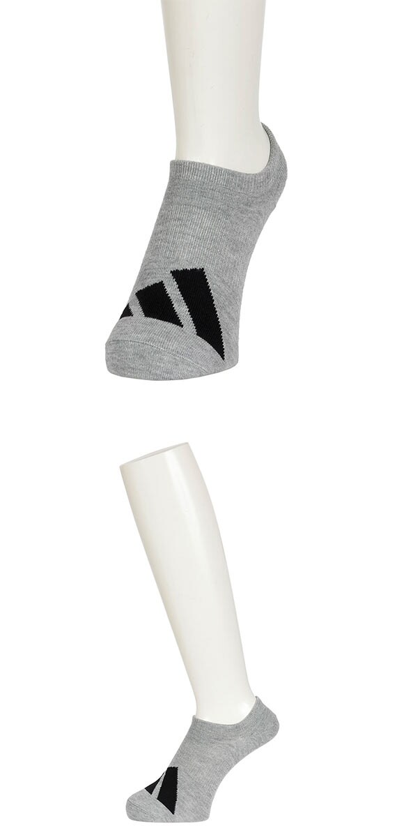 アディダス ゴースト ソックス 3足セット メンズ 靴下 adidas 破れにくい 消臭 24-26cm 26-28cm