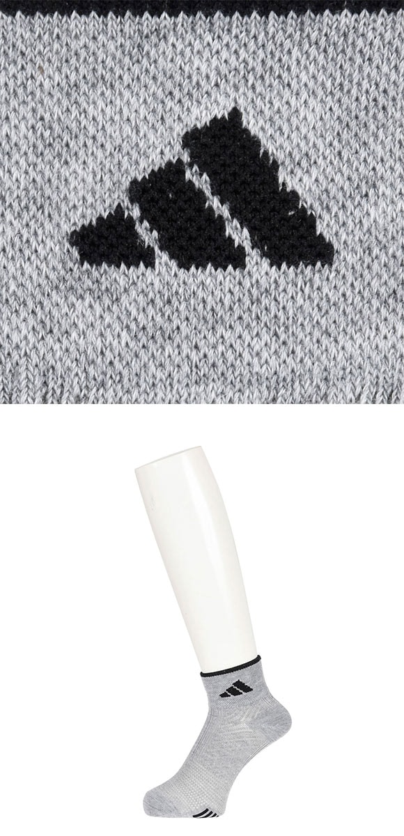 アディダス スーパーメッシュ ショート丈 ソックス 3足セット メンズ 靴下 adidas 24-26cm 26-28cm