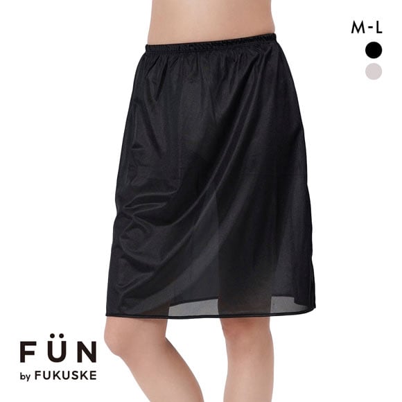 福助 fukuske FUN by FUKUSKE 着こなしキレイ ペチコート レディース インナー