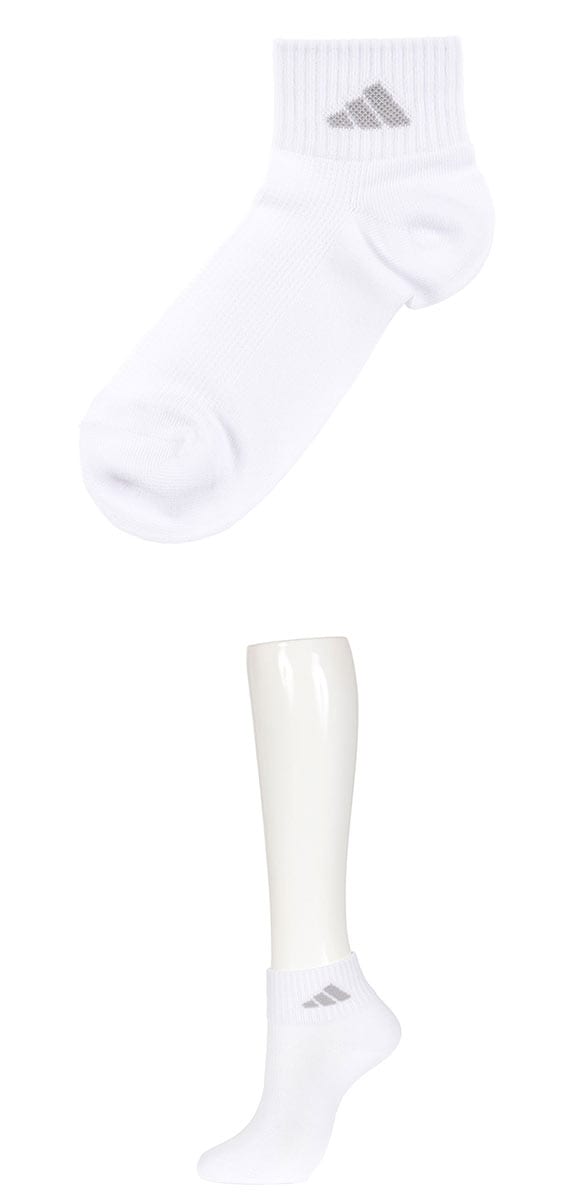 アディダス 甲メッシュ ショート丈 ソックス 3足セット レディース 靴下 adidas 消臭 破れにくい 23-25cm