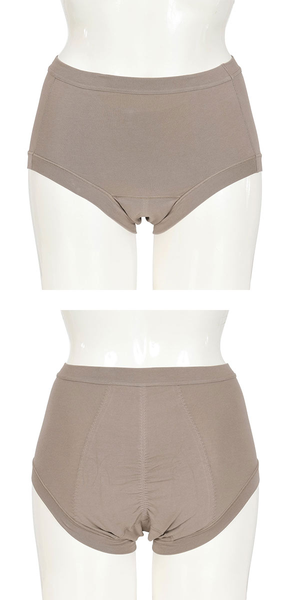 福助 満足 お腹2重 ポケット付き サニタリーショーツ 夜用 レディース 羽つきナプキン対応 fukuske