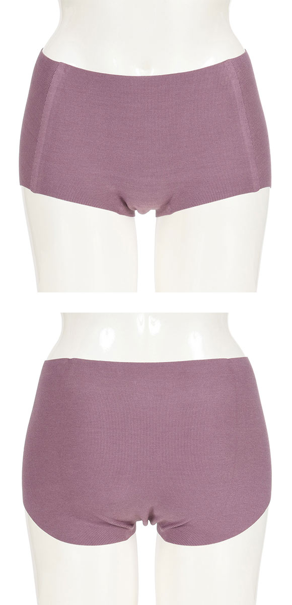 福助 満足Styling ふわっとAirなソフトタッチ あったかシームレス 1分丈 ショーツ レディース ボクサー fukuske