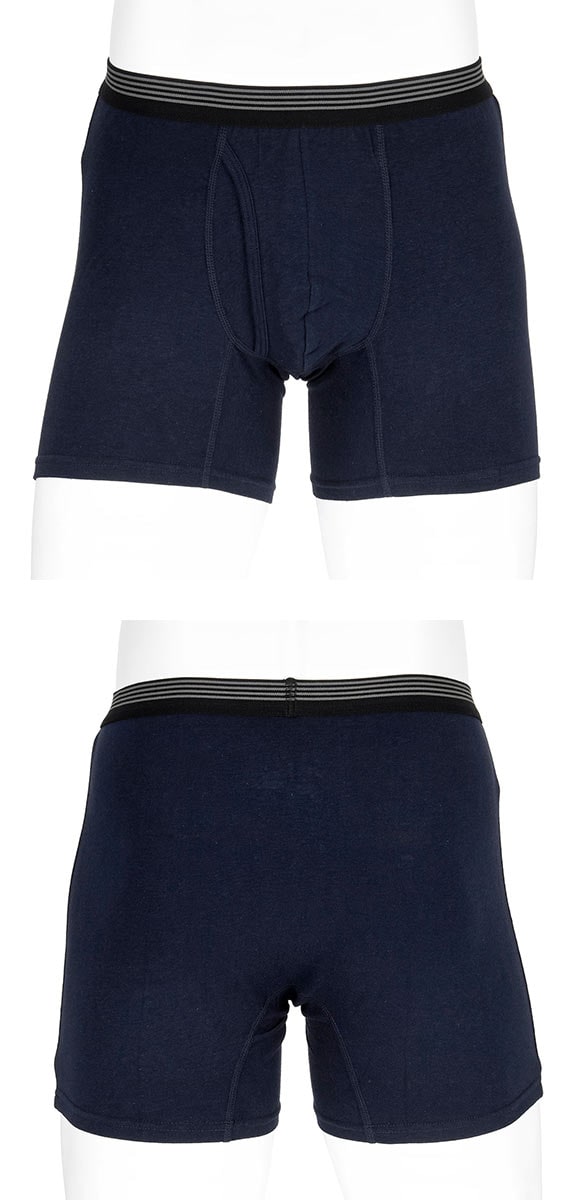 福助 FUN by FUKUSKE ボクサーパンツ メンズ 前あき 立体設計