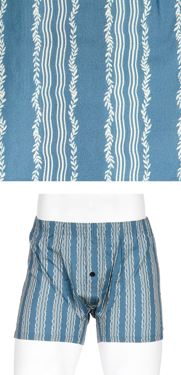 福助 SHITATEYA PANTS ボクサーシルエット ストレッチ トランクス プリントタイプ メンズ 前あき fukuske