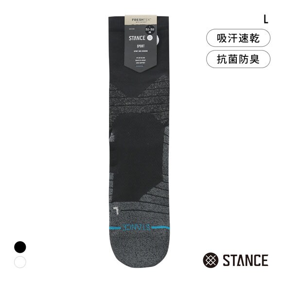 スタンス ICON SPORT QTR インフィニット クォーター丈 ソックス メンズ STANCE 靴下