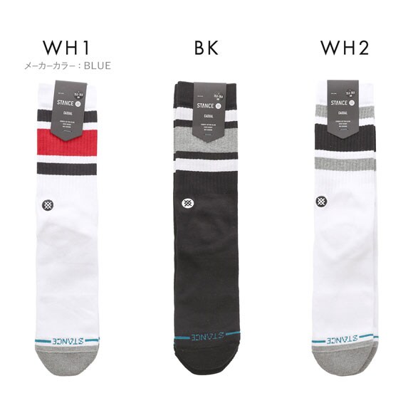 スタンス BOYD ST クルー丈 ソックス メンズ STANCE 靴下