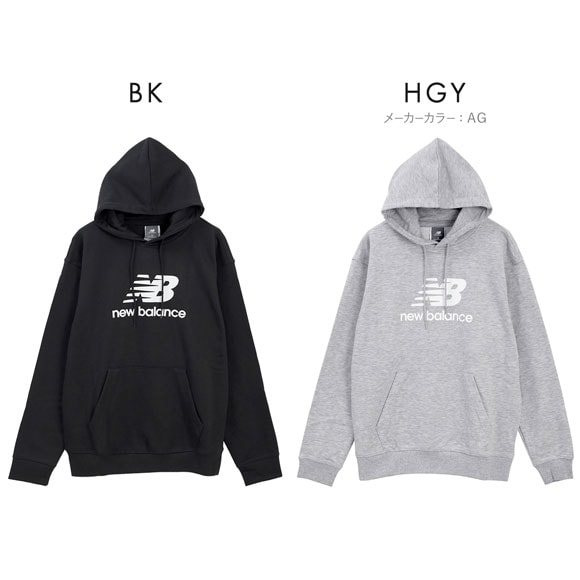 ニューバランス Essentials Stacked Logo スウェットフーディ メンズ New Balance スポーツ