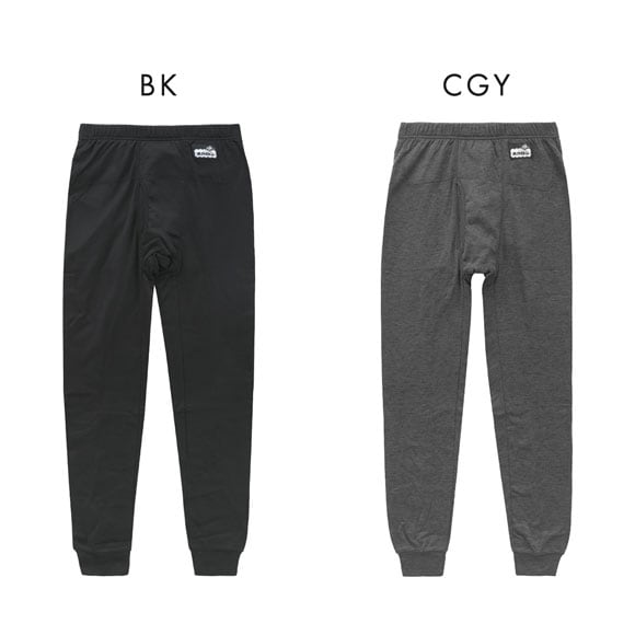 着るホカロン おなか当て付き ハイウエスト ロングタイツ メンズ インナー ボトムス 裏起毛 蓄熱 保温 前あき