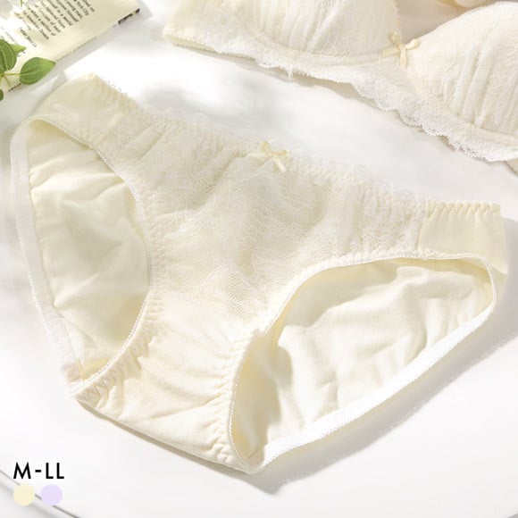 カジュアルフィーリング ラッセルレース リラクシング ペアショーツ レディース ノーマルショーツ 単品 Casual Feeling