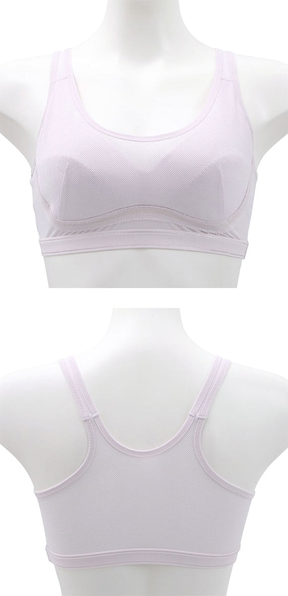 Sporty Fit Bra スポーティフィットブラ スポーツブラ レーサーバック アンダーメッシュ 単品